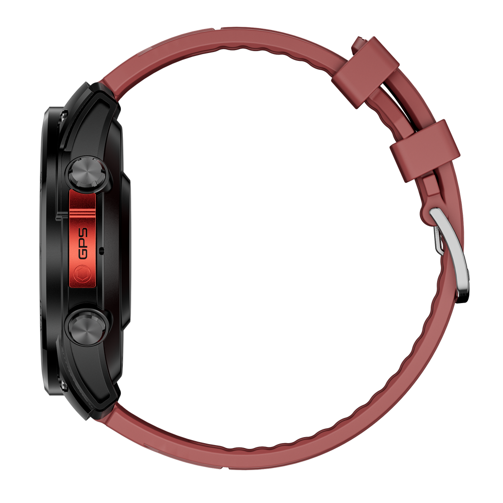 Men's Sports Smartwatch with GPS Bluetooth Calling, Heart rate, Blood Oxygen Compass Fitness Tracker