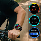 SFM70 Smart watch (Bluetooth Answer/Make Call), 1.75" AMOLED Smartwatch with GPS