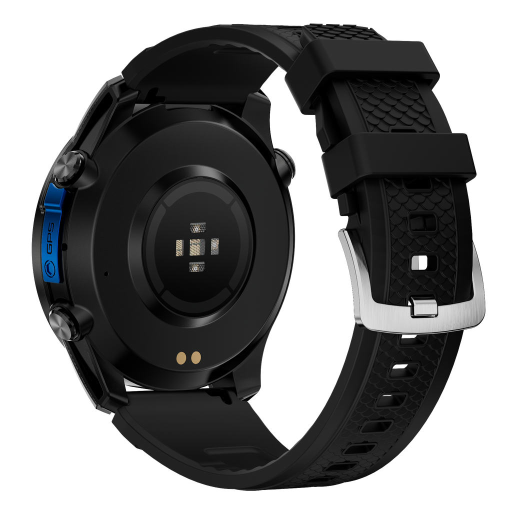 Men's Sports Smartwatch with GPS Bluetooth Calling, Heart rate, Blood Oxygen Compass Fitness Tracker