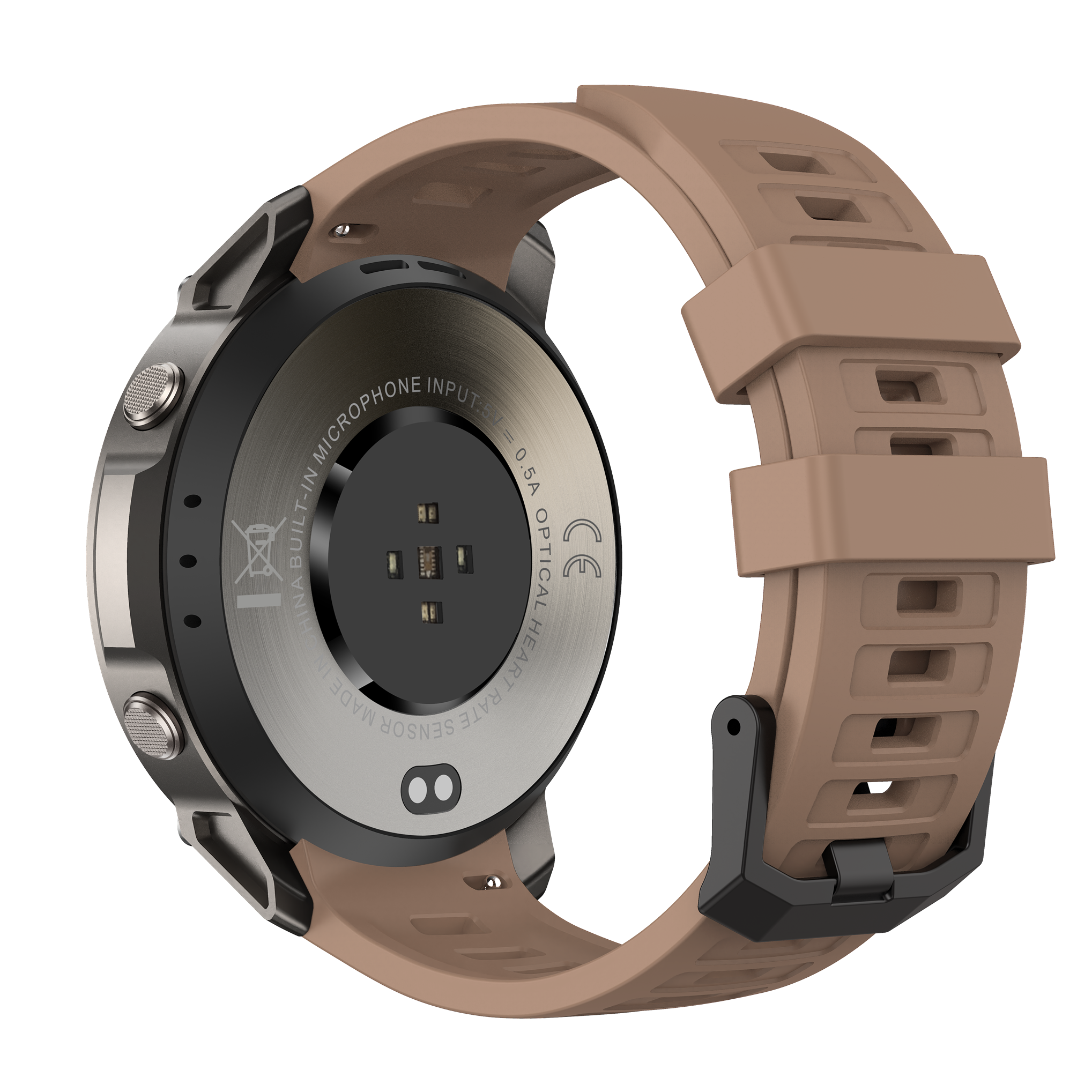 Military Smartwatch with GPS Offline Map 1.43-inch AMOLED, Compass & 5ATM Waterproof