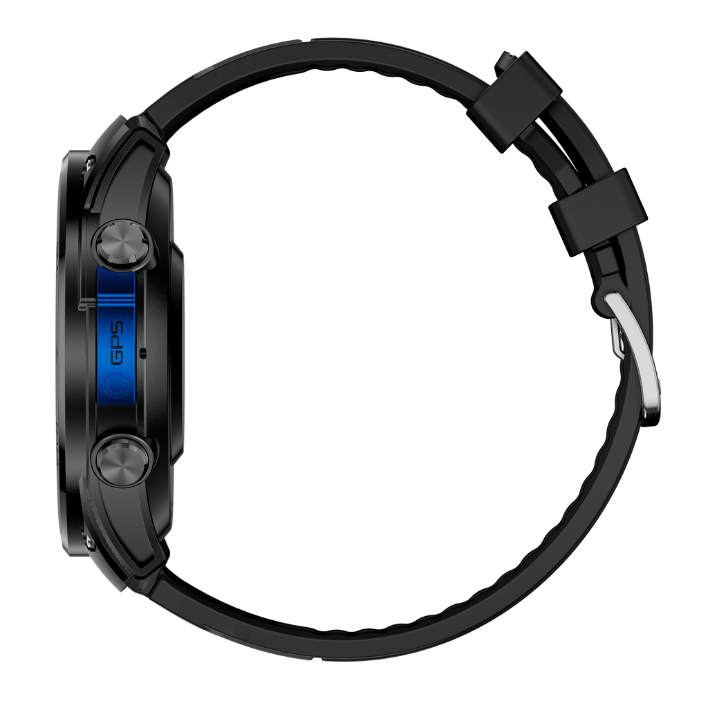 Men's Sports Smartwatch with GPS Bluetooth Calling, Heart rate, Blood Oxygen Compass Fitness Tracker