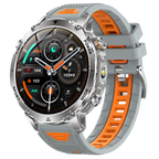Men's Smartwatch with 1400mAh Battery & LED Flashlight 10ATM Waterproof