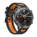 Men's Smartwatch with 1400mAh Battery & LED Flashlight 10ATM Waterproof