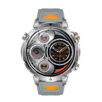 Men's Smartwatch with 1400mAh Battery & LED Flashlight 10ATM Waterproof