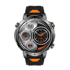Men's Smartwatch with 1400mAh Battery & LED Flashlight 10ATM Waterproof