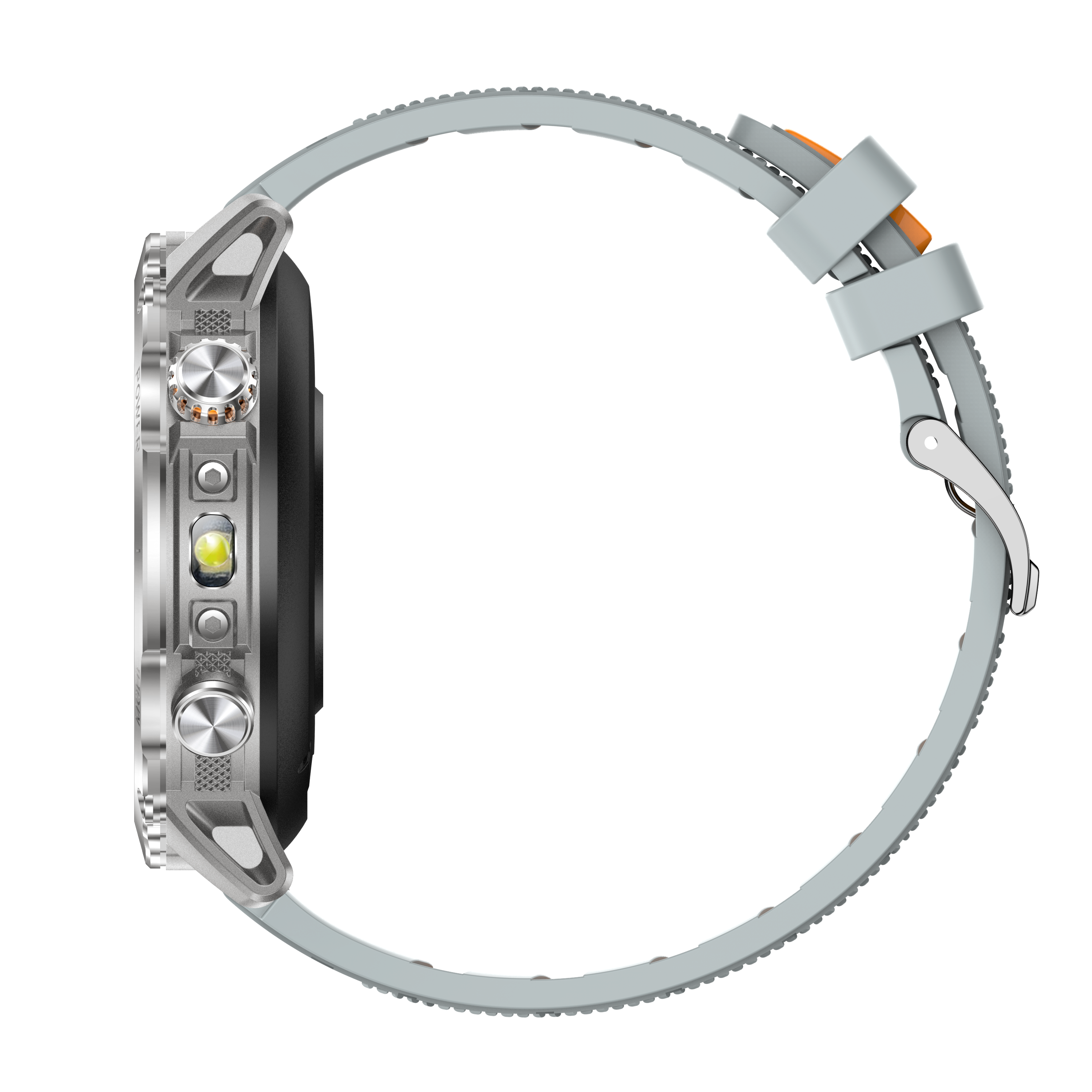 Men's Smartwatch with 1400mAh Battery & LED Flashlight 10ATM Waterproof