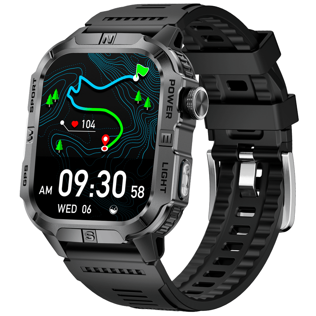 SFGH3 Rugged Smartwatch with GPS IP68 Waterproof 540mAh Battery