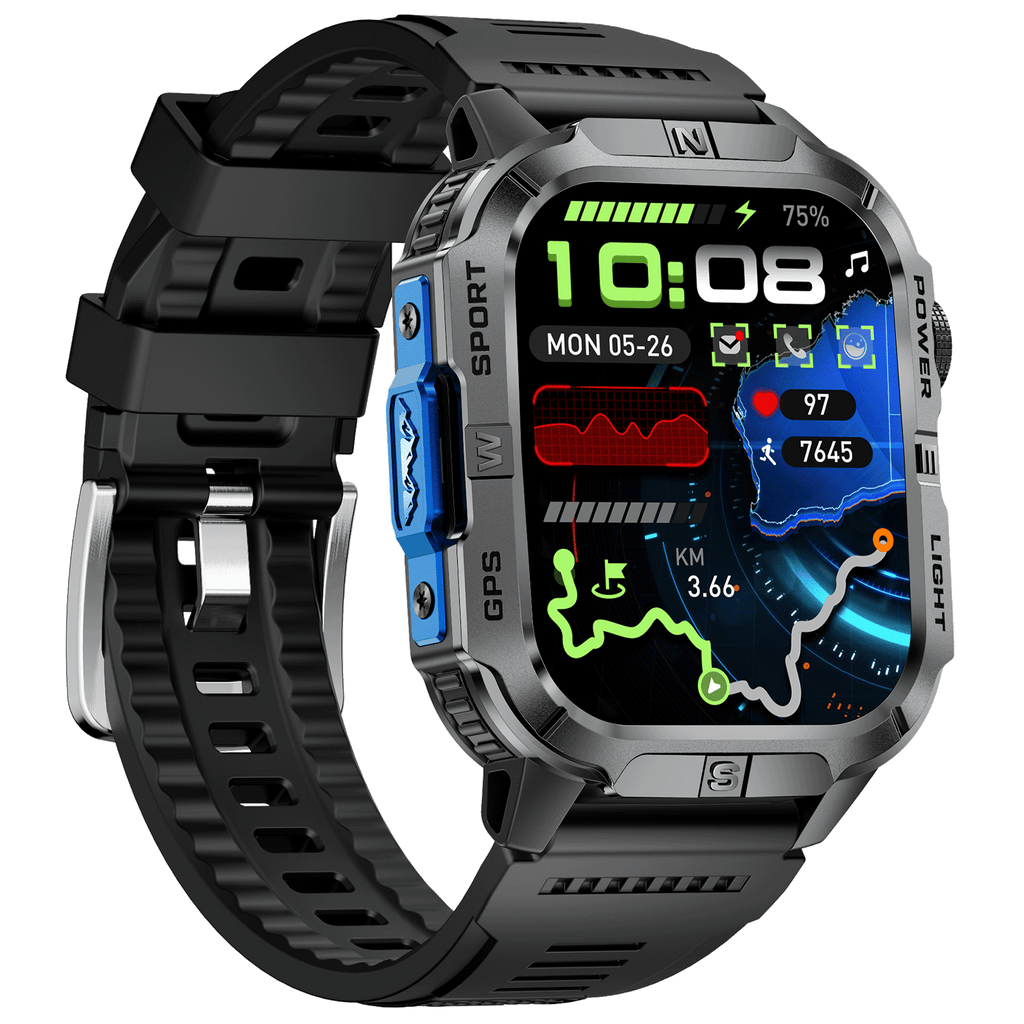 SFGH3 Rugged Smartwatch with GPS IP68 Waterproof 540mAh Battery