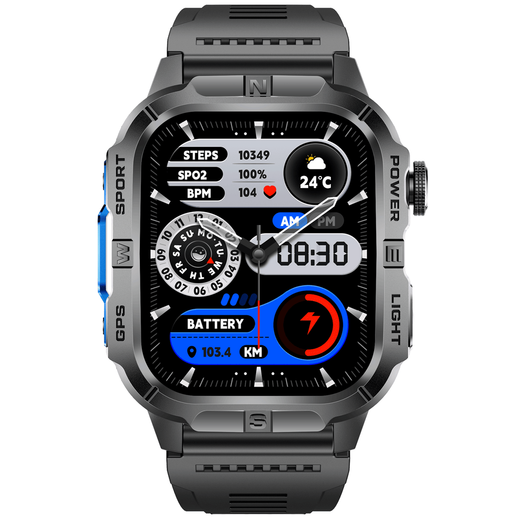SFGH3 Rugged Smartwatch with GPS IP68 Waterproof 540mAh Battery