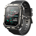 1.83" Tactical Smartwatch, 123 Sports Modes, IP68 Waterproof Smart Watch with Compass, Health Monitor
