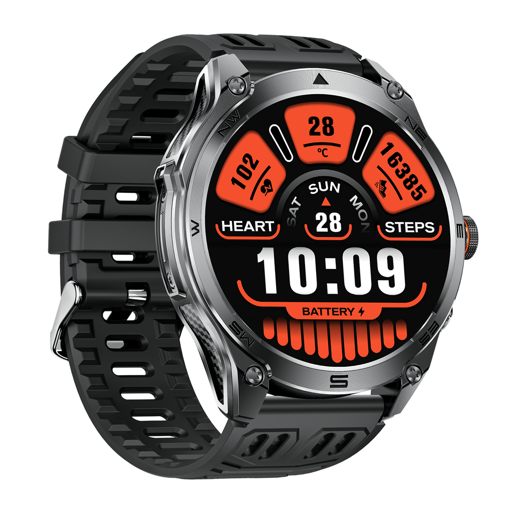 SFM70 Smart watch (Bluetooth Answer/Make Call), 1.75" AMOLED Smartwatch with GPS