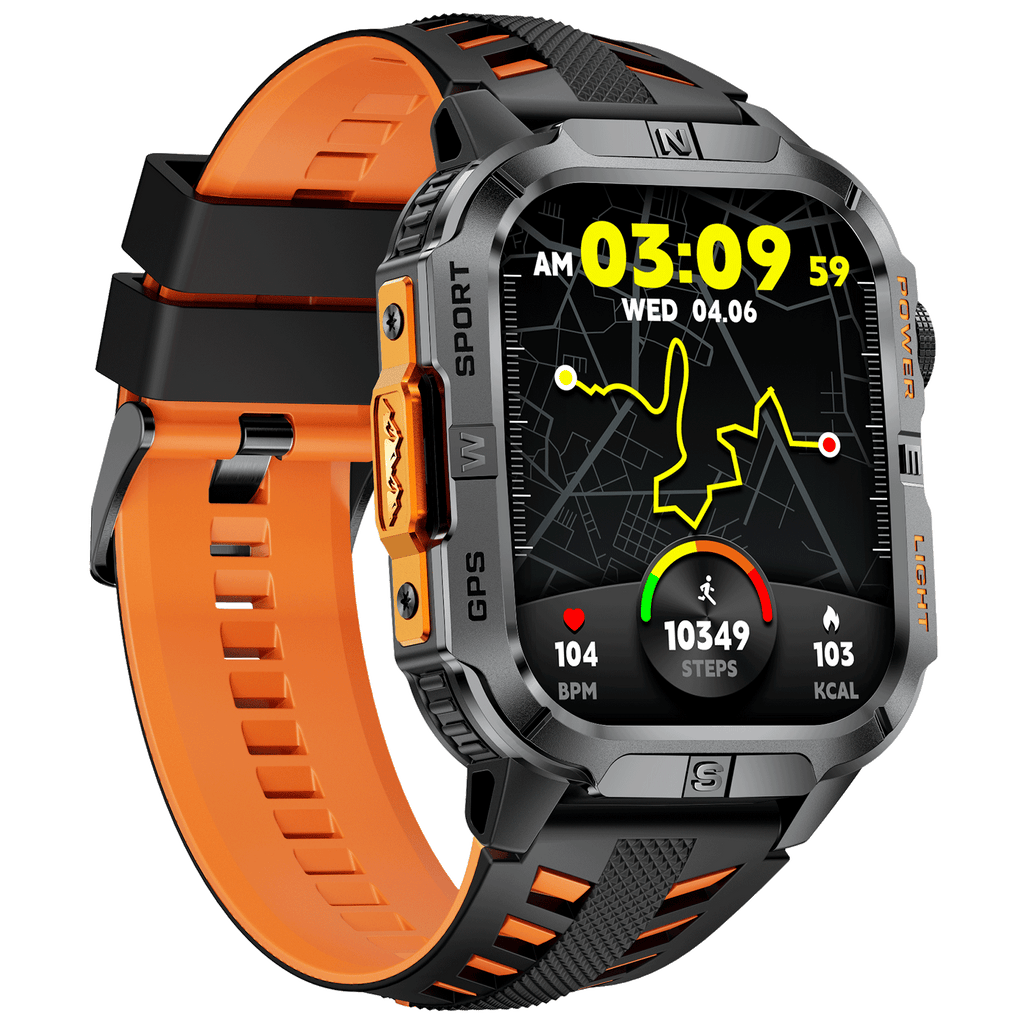 SFGH3 Rugged Smartwatch with GPS IP68 Waterproof 540mAh Battery