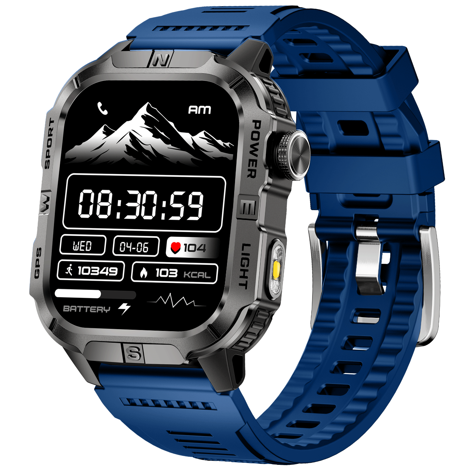 SFGH3 Rugged Smartwatch with GPS IP68 Waterproof 540mAh Battery