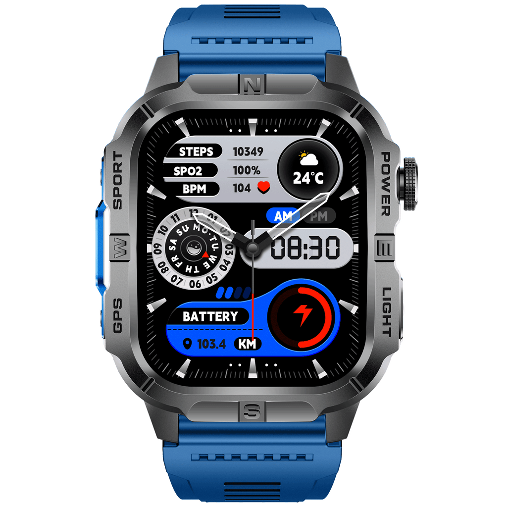 SFGH3 Rugged Smartwatch with GPS IP68 Waterproof 540mAh Battery
