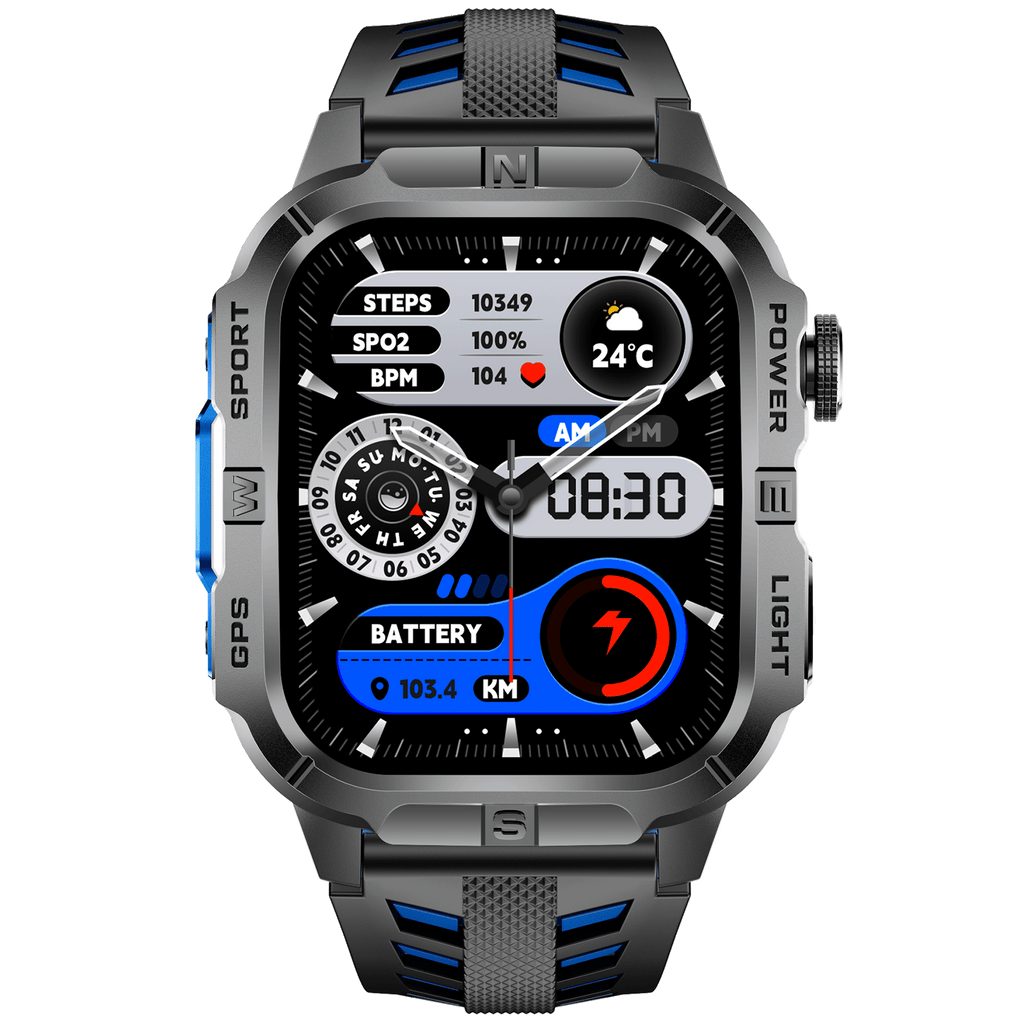 SFGH3 Rugged Smartwatch with GPS IP68 Waterproof 540mAh Battery