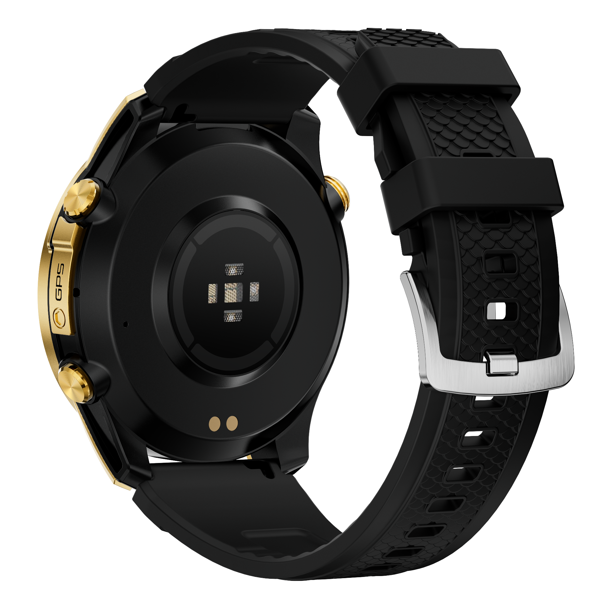 Men's Sports Smartwatch with GPS Bluetooth Calling, Heart rate, Blood Oxygen Compass Fitness Tracker