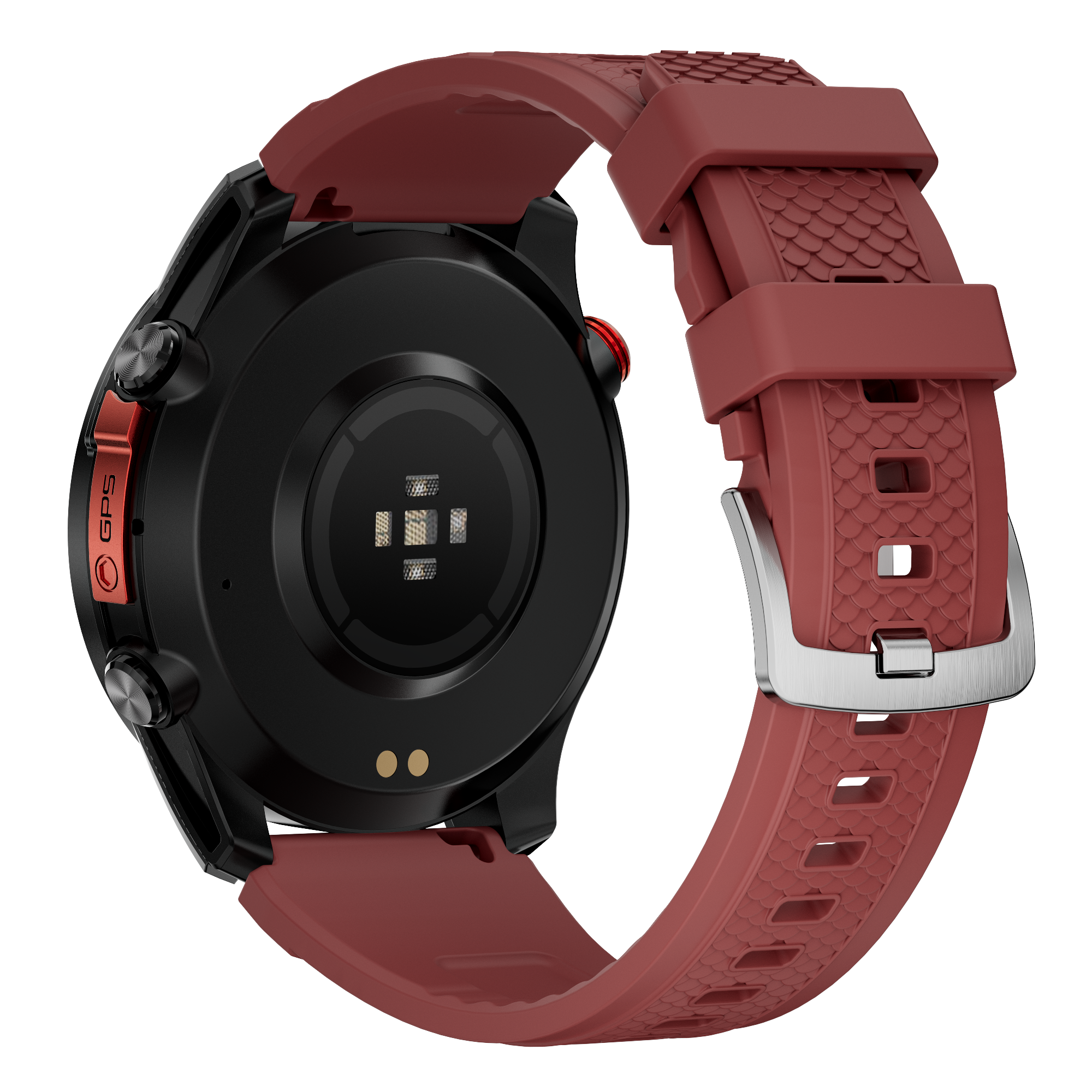 Men's Sports Smartwatch with GPS Bluetooth Calling, Heart rate, Blood Oxygen Compass Fitness Tracker