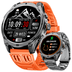 SFM70 Smart watch (Bluetooth Answer/Make Call), 1.75" AMOLED Smartwatch with GPS
