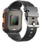 1.83" Tactical Smartwatch, 123 Sports Modes, IP68 Waterproof Smart Watch with Compass, Health Monitor
