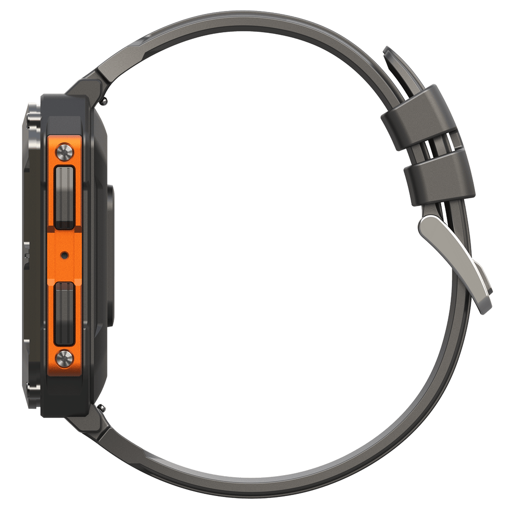 1.83" Tactical Smartwatch, 123 Sports Modes, IP68 Waterproof Smart Watch with Compass, Health Monitor