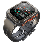 1.83" Tactical Smartwatch, 123 Sports Modes, IP68 Waterproof Smart Watch with Compass, Health Monitor