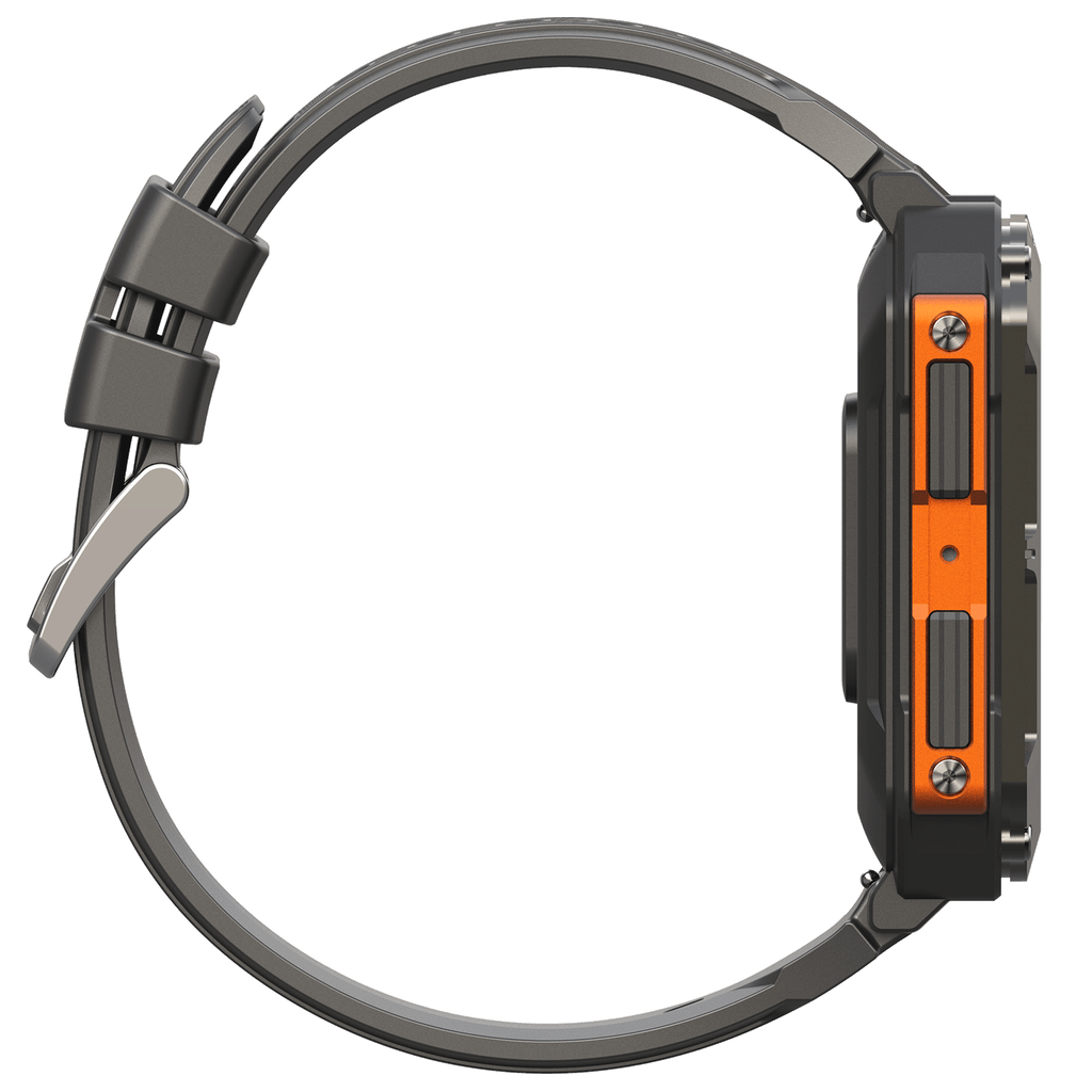 1.83" Tactical Smartwatch, 123 Sports Modes, IP68 Waterproof Smart Watch with Compass, Health Monitor